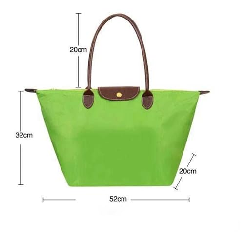 Shoulder bag Durable Nylon Shopping Bag Foldable Shoulder Handbag for Storage, Rainproof Oxford Cloth Tote2