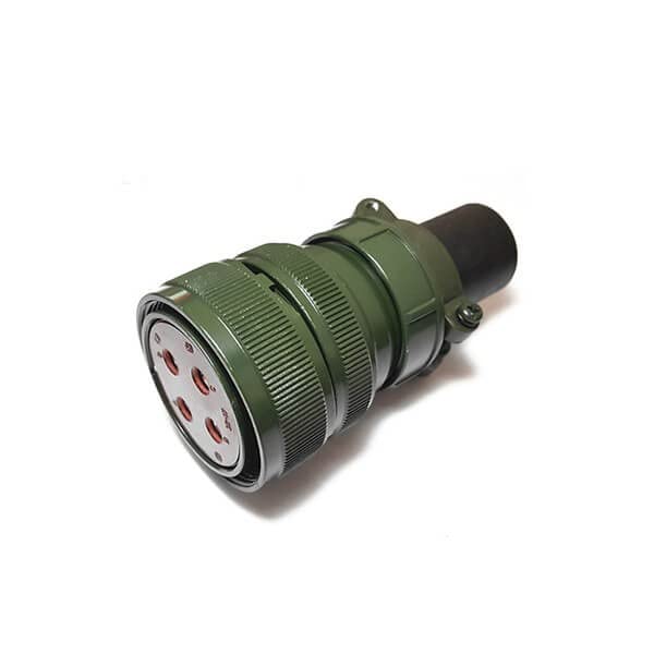 Conector de cable MS3106A32-17S de 4 pines para soldadura segura y estable 1