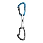 Salewa Set Dyneema Hot G3 Straight/Bent Express: Seguridad gracias a los robustos mosquetones en caliente y al resistente arnés de Dyneema; confianza fiable al escalar y hacer alpinismo. Protector de eslinga para una fijación rápida y segura; evita que la eslinga se retuerza. Conjunto ligero y comp...