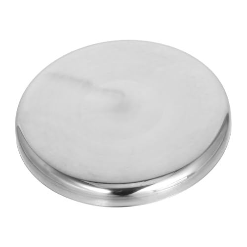 Tabouret de bar rond acier inoxydable siège de remplacement pour chaise de cantine - 2