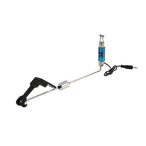 Hanger swinger de pesca indicador LED iluminado tensor para alarmas de picada 4