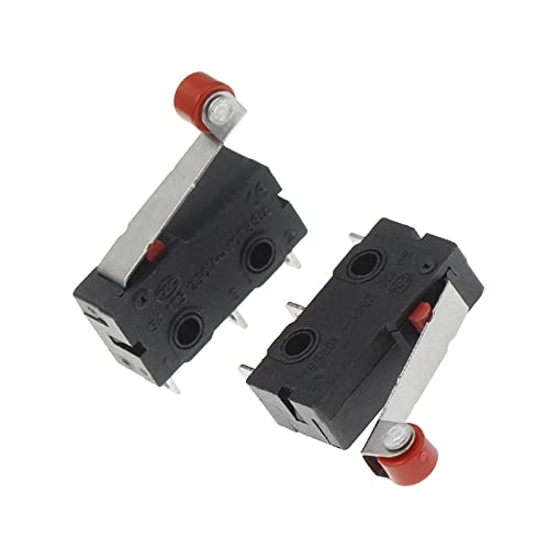 Microinterruptor de 3 pines con rodillo pack de 50 piezas para final de carrera