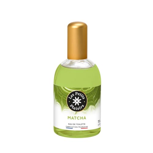 Les Petits Plaisirs – Eau de toilette Matcha – Parfum femme gourmand 110ml – Notes matcha, chocolat blanc & vanille – Fragrance poudrée et délicate