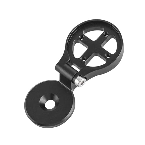 1pc Bike Computer Stem Top Cap Mount Holder,Compatible for Stopwatch Speedometer Support Stand Bicycle Accessories
