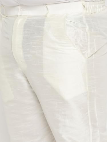 Image of Vastramay Plus Men's Silk Blend Kurta Pyjama Set