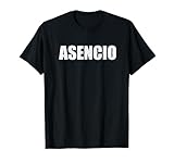 Asencio Apellido Retro Hispano Mexicano Español Familia Camiseta