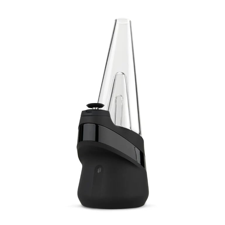 Puffco Peak Latest Edition 2025 Upgraded 3D Chamber Four Preset Temps 25-second heat-up time Water filtration for smoother vapour & Joystick Cap for airflow control (No Nicotine) (Onyx Black)