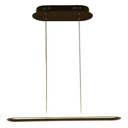 Preisvergleich Produktbild DIAODENG Geführter Leuchter-Restaurant-Bar-Briefpapier-T... Kronleuchter (Color : Black-80x120cm)