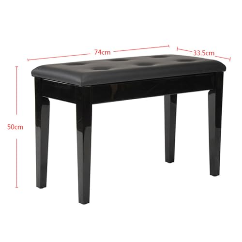 Banc de piano double resoud le manque de rangement pour partitions - 2