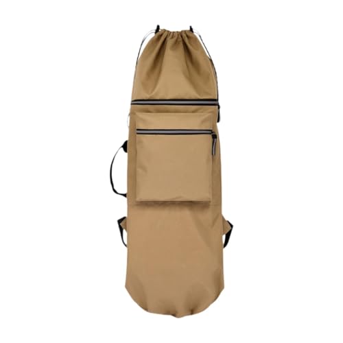 predolo Travel Skateboard Backpack Nylon Practical Women Men Skateboard Carry Bag