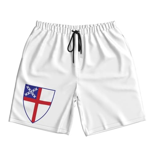 Episcopal Church Logo Mens Swim Trunks Quick Dry Board Shorts 7