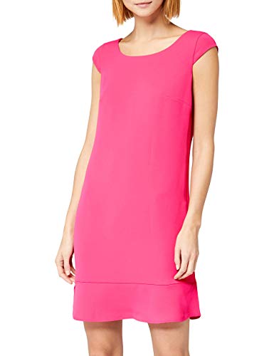 Comma Damen 85.899.82.0499 Kleid 85899820499, Gr. 34, Rosa (Pink 4462)