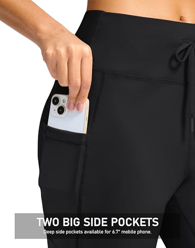 G Gradual Yoga Capri Pants for Women with Pockets High Waist Capris Leggings Tummy Control Straight Workout Summer Crop Pants4