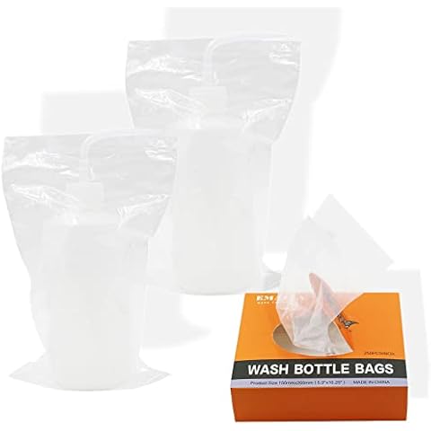 SOTICA Tattoo Bottle Bags - 250PCS Tattoo Wash Bottle Bags Tattoo Bottle Covers Tattoo Squeeze Bottle Bags Covers for Wash Bottles Tattoo Bottle Tattoo supplies… Cover