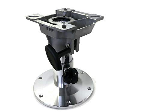 Sport Master Polished Adjustable Height Locking Pedestal 8.5-10.5Inches