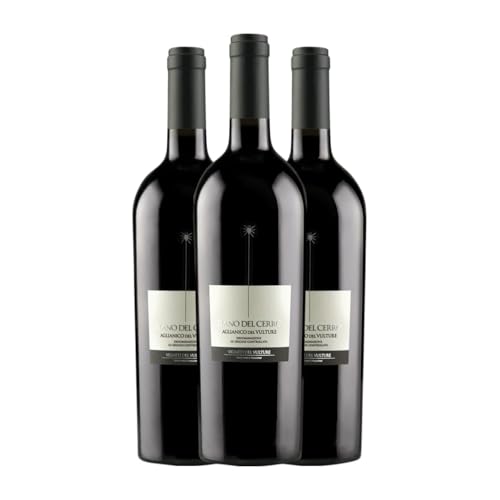 Vigneti del Vulture Piano del Cerro Aglianico Aglianico del Vulture 75 cl Vino tinto (Caja de 3 Botellas de 75 cl)
