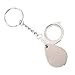 Magnifying Glass Keyring Pocket Magnifying Glass 15x Magnifier Keychain Foldable Mini Magnifier Keyring Loupe Magnifier Keychain for Men Portable Magnifying Glass Observation Magnifier