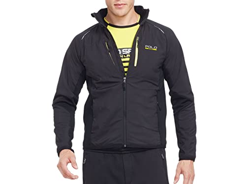 Polo Ralph Lauren Men's Sport Hybrid Tech Jacket Large Black at