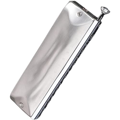 MEIeynt Harmonica Chromatique C, 12 Trous 48 Tune Orgue à Bouche Harmonica Chromatique Clé De C pour Adultes… - Les Beatles, Paul McCartney, John Lennon, RIngo Starr, George Harrison MEIeynt Harmonica Chromatique C, 12 Trous 48 Tune Orgue à Bouche Harmonica Chromatique Clé De C pour Adultes…