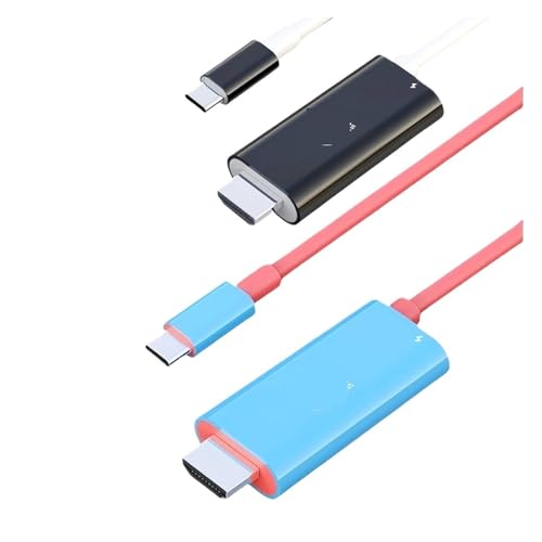 USB C - HDMI�P�[�u�� PD 100W �����[�d �r�f�I���� HDR Power Delivery(�u���b�N)