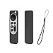 Produktbild Silikonhülle für Apple TV Siri Remote 2 Generation,Apple TV 4K Siri-Fernbedienung Rutschfeste, langlebige Schutzhülle(Schwarz)