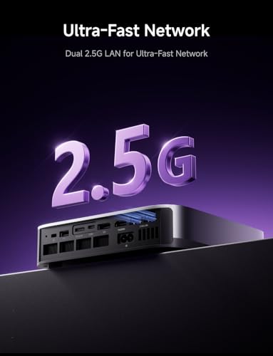 Image of MINISFORUM AI X1 Pro-370 Mini PC, AMD Ryzen AI 9 HX 370 Processor, Radeon 890M Graphics, Barebone Without Storage /OS, HDMI+DP+2xUSB4 Output, 2x5G RJ45|WiFi7|BT5.4, Copilot Support AI Desktop Computer