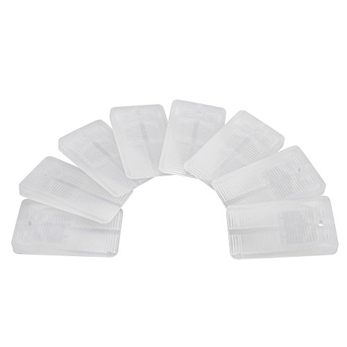 Plumb Pak PP836-49L Toilet Shims, Nylon, Soft White, 8 Sets