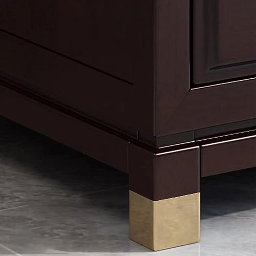 Meuble de rangement en bois compact pour libérer l'espace autour du lit