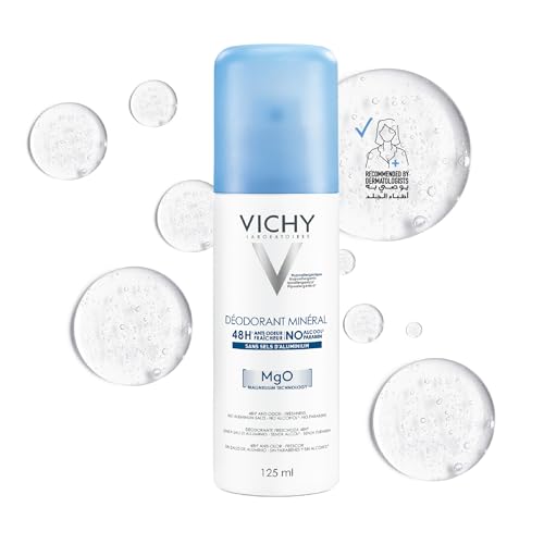 Vichy 48 Hour Mineral Aluminum Free Spray Deodorant 125ml