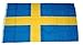 Produktbild Flagge Fahne Schweden 150 x 250 cm FLAGGENMAE®