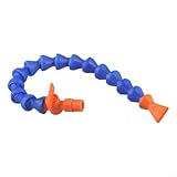 Für BPS-kompatibles 14-Zoll-Pneumatikrohr, flexible Wasser-/Ölkühlung, verstellbare Länge, runde / flache Düsenoptionen für CNC- und Hydraulikeinsatz (Schalter (flacher Mund))