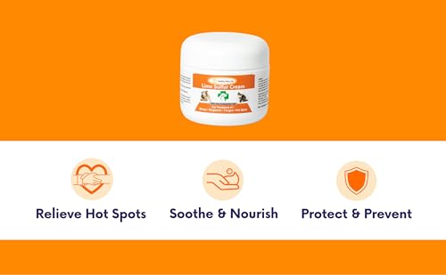 Healthy Paw Life's Lime Sulfur Pet Skin Cream (2 oz) - Pet Care and Veterinary Treatment for Itchy and Dry Skin - Safe Solution for Dog, Cat, Puppy, Kitten, Horse