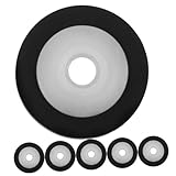 FIXOSHEE 6 Stück Teiliges Kassettenrekorder Gummi Pinch Roller Ersatzteile für Aufnahmegeräte Verschleißfest und Langlebig Kompatibel mit Audio Videorekordern zur Wartung und Reparatur