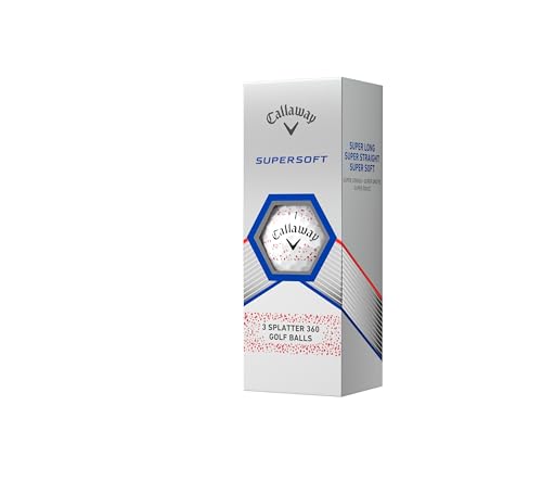 Callaway Golf BL CG SUPERSFT 23 RED Splatter 12B PK