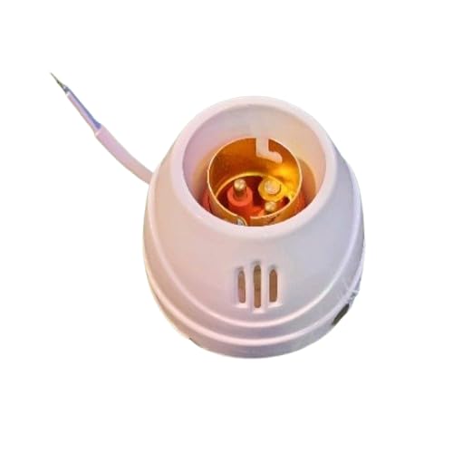Day night sensor bulb holder or Socket Holder with Wire, automatic on off, White-image-0