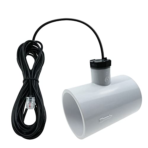 Flow Switch Assembly Replacement for Hayward Chlorine Generators GLX-FLO-RP Pool Flow Sensor with Tee
