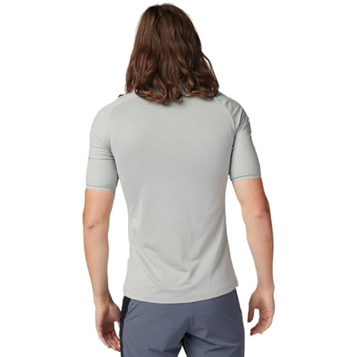 Camiseta Fox Flexair Ascent de diseño ergonómico gris S para hombres exigentes en el ciclismo actual 2
