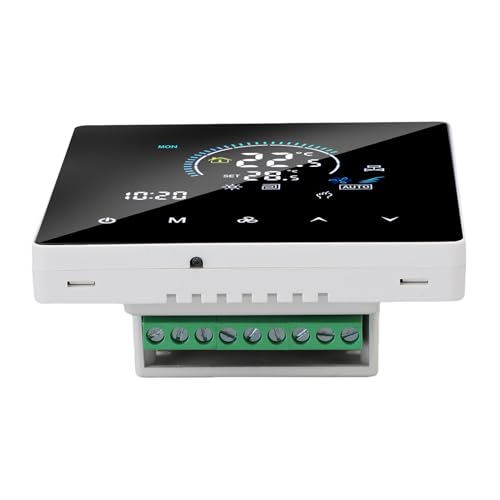 Thermostat programmable intelligent WiFi CVC avec écran couleur tactile pour maison - 8