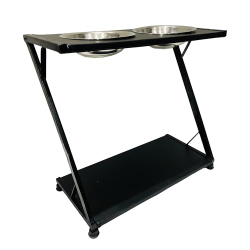 Image of Professional Manicure Salon Trolley with Wooden Top Tray and Lower Footrest | Dual Stainless Steel Bowls | Metal Frame | Durable Metal Frame, Easy to Move, Multipurpose for Salon Use