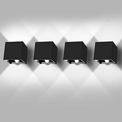 ★ 【Installazione semplice】 Con istruzioni di installazione dettagliate, è possibile montare facilmente la lampada da parete per esterni sulla superficie del muro, ma suggerire l'installazione da un elettricista autorizzato.