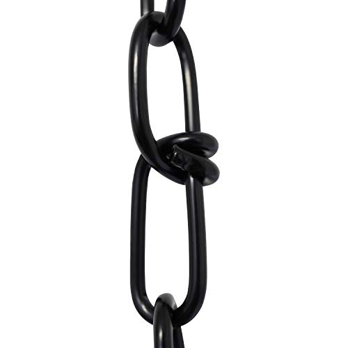 Rch Hardware Ch-S52-01-Blk-3 Steel Basket Chain, Black (3 Feet) #TOP9