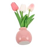 Simulation pratique : la technologie avancée garantit que ces fleurs artificielles ressemblent presque à de vraies fleurs, décoration de table à manger, faux pot de fleurs