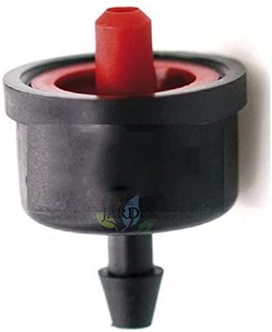 Fare Autocompensante. Flusso 8 litri por ora. Modello Idrop. Apertura a 0,5 bar. Non rimovibile. Filtraggio consigliato 120 Mesh. goteros di irrigazione. Alta precisione. Pack 500 goteros Agricolas