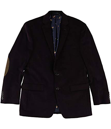 Ralph Lauren Mens Ultraflex Sport Coat, Purple, 43 Regular