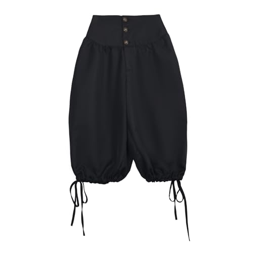 BPURB Pantalones Pirata Vikingos Medievales para Hombre Retro