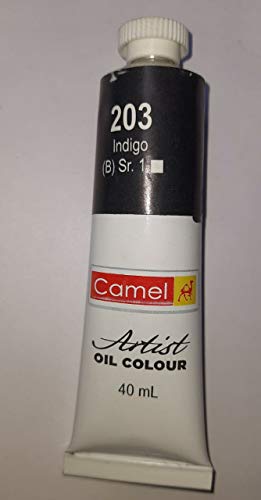 Image of Camlin Ltd Artist Oil Colour 40 ml Pack Of One (Indigo 203)