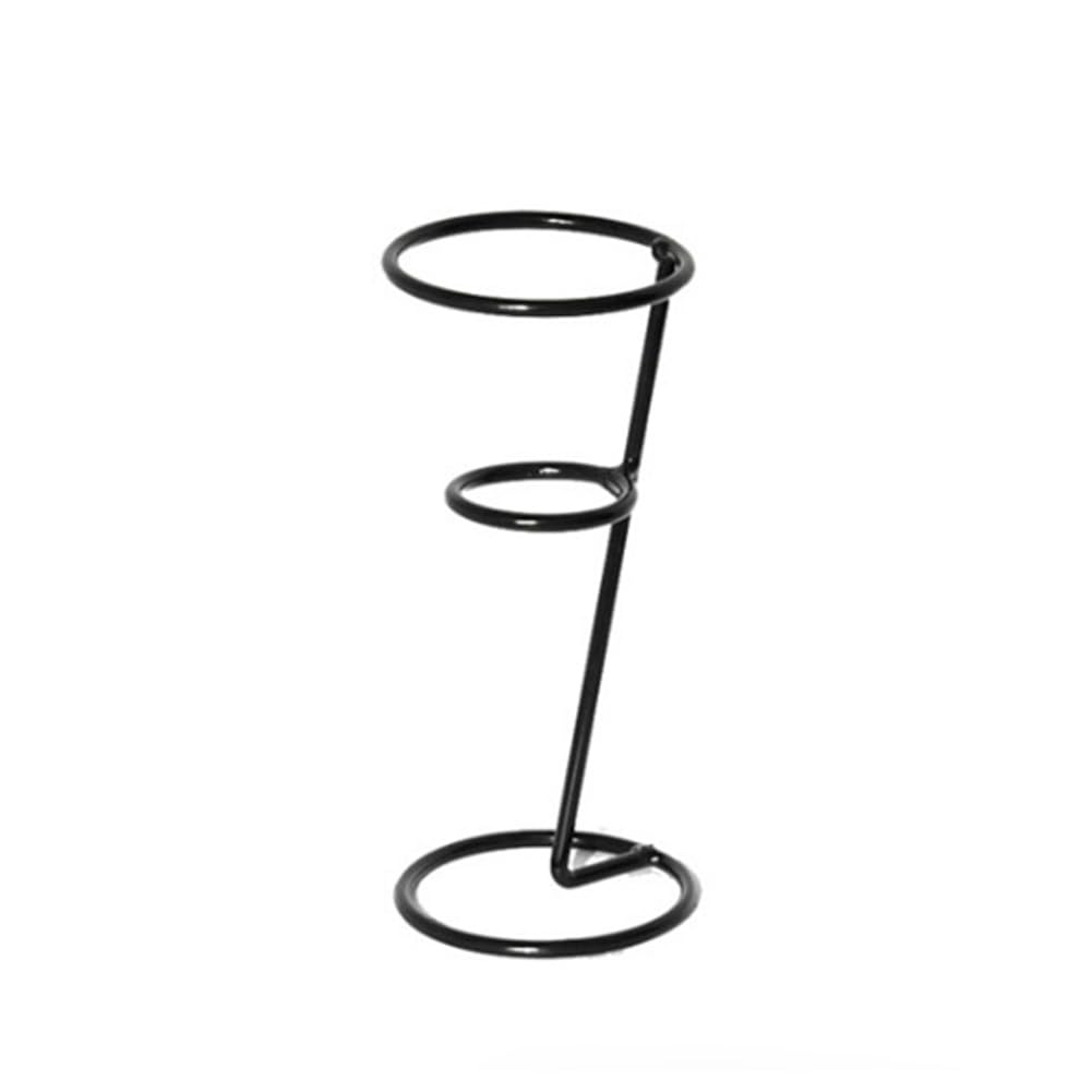Photo 1 of 1 Piece Ice Cream Rack Ice Cream Stand Metal Ice Cream Holder Ice Cream Cone Holder Ice Cream Display Stand Single-head Ice Cream Cone Holder Display Stand, Black