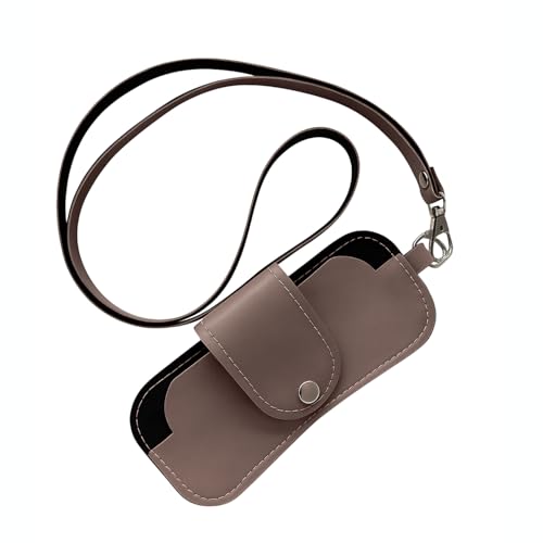 Estojo para Óculos com Alça Básico (Bege Escuro)