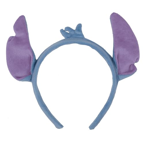 Unique Disney Lilo & Stitch Blue Headband with Adorable Stitch Ears - (1 Pc.) - Perfect for Kids & Adults - Ideal for Theme Parks Cosplay and Everyday Wear
