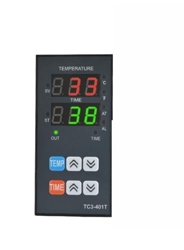 Instrument de contrôle TC3-401T PID pour four de forge et cuisson céramique 400°C